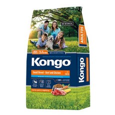 Kongo 콩고 강아지 홀리스틱 비프+치킨 건식 사료 3kg