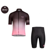 RAPHA 여름 남성과 여성 반팔 자전거 져지 빕숏 로드 세트