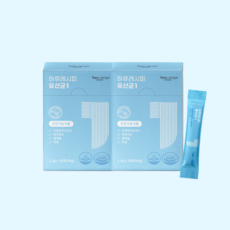 하루레시피 유산균1 1초 유산균 프로바이오틱스 1.5g x 60포 (2개월분), 60개