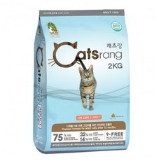 캐츠랑 어덜트(2kg) 고양이 사료, 2kg, 1개