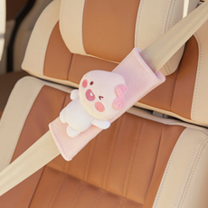 빠른 배송 카카오프렌즈 차량 안전벨트 커버 헬로 리틀어피치 핑... 1개 (기프티콘 증정), 상세참조