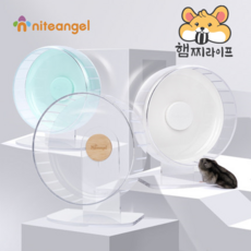 [국내배송] 나이트엔젤 사일런트 쳇바퀴 M 사이즈 드워프 골든, M 민트, 1개
