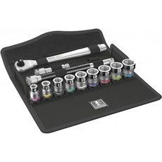 Wera 8100 SB 1 Zyklop 금속 스위치 세트 고정 기능 소켓 포함 3/8 "드라이브 13pc 05003785001, 단일상품