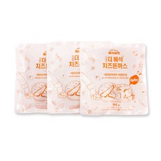 빠삭마켓 에어프라이어 미리 튀겨나온돈까스 신제품 더 빠삭 치즈돈까스 180g, 3팩