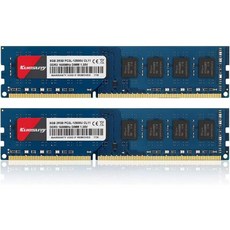 Kuesuny 16GB 키트(8GBX2) DDR3L-1600 Udim PC3L-12800/PC3L-12800U 8GB CL11 240 핀 2RX8 듀얼 랭크 비 ECC 버퍼링 1, 2X8G-DDR3L 1600U