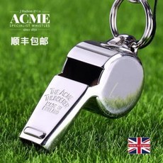 [보 10년]영국 ACME 에코미 60.5 심판코치 금속구초 축구체육선생님 호루라기, 01 실버 공식판+(발원통)