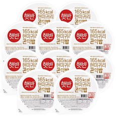 햇반 현미귀리곤약밥 150g x10