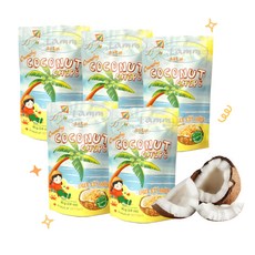 베트남 코코넛칩 Anloi crunch coconut chips (80g x 5개), 80g, 5개