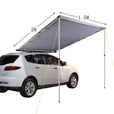 카텐트 차박텐트 차량텐트 카쉘터 SUV텐트 감성캠핑용품사이드 어닝 옥상 텐트 4wd, 1.5x2m