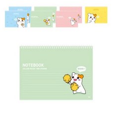 아이비스 에비츄PP 가로형 상철노트 EB11013, 랜덤 발송, 32개
