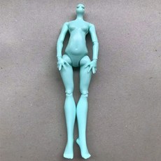 구체관절인형 몬스터 하이 인형 바디 멀티 관절 가동 인형 바디 피규어 브라운 화이트 그린 핑크 베이지 퍼플 바디 오리지널 대머리 인형 머리