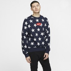 나이키랩 NRG 스타 AOP 크루넥 라운드 맨투맨 CD8401-451 Men's Fleece Crew