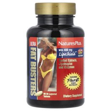 NaturesPlus 울트라 팻 버스터즈 이중 정제 60정, NaturesPlus 울트라 팻 버스..., 1개