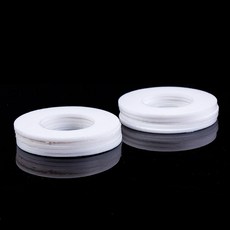 DN32 39x30x2mm 1-1/4 "BSP 스레드 PTFE 식품 등급 플랫 와셔 가스켓 스페이서 절연 씰링 링 스트립