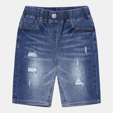 인디고뱅크키즈 [릴렉스핏]6부 릴렉스 데님 IKTH19FI1