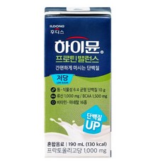 일동후디스 하이뮨 산양유 프로틴 저당 음료(190ml) 단백질 보충, 190ml, 6개