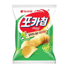 오리온 포카칩 어니언, 66g, 4개