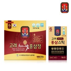 명기삼 고려천년의빛 홍삼정 + 쇼핑백, 500g, 1개