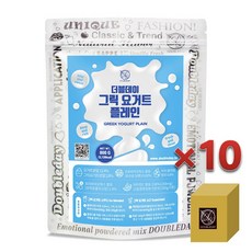 더블데이 그릭 요거트 플레인 파우더, 800kg, 10개입, 10개