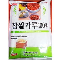 [품질고수] 업소용 식당 식자재 곡식 재료 찹쌀가루 1kg X10 +wf11897ea podel, 구매옵션 1
