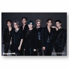 슈퍼엠 - 지관통에 담은 단체 포스터 1종