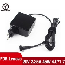 레노버 아이디어패드 100S 110 310 요가 510 510-15ISK 45W 4017 AC 전원 어댑터 20V 2.25A 충전기 5A10H70, 01 US Plug