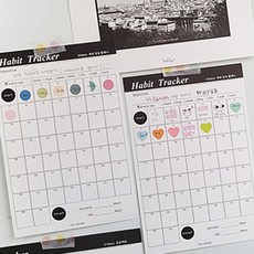 TYDL HABIT TRACKER A5 목표달성플래너, 31days