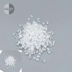 헤이지 귀걸이클러치 뒷마개 부자재 꽂이 투명 실리콘 귀걸이재료