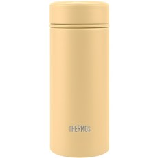 THERMOS 膳魔師 Quick open直筒保溫瓶, 奶油黃, 250ml, 1個