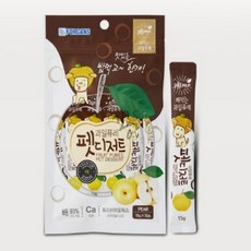 꽁S몰 포켄스 과일퓨레 펫디저트 배 15G*7개입 맛있는강아지간식 애견영양간식, 105g, 1개