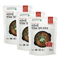집국연구소 차박 캠핑 혼밥 간편식 추어탕 500g X 3팩