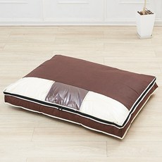 이츠인 아이디어쇼 숯 함유 이불 토퍼 담요 수납 압축 케이스 이불 보관 정리, 혼합(브라운), 숯 압축 보관함 1개