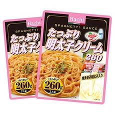 [마에다가]파스타 듬뿍 하카타 명 태자 크림 소스 2봉(260g* 2), 2개, 260g