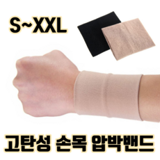 여성 임산부 얇은 손목보호대 1+1 S~XXL 블랙/스킨 헬스 약국 터널 증후군 골프 테니스 실리콘 손목 보호대 테이핑 운동스트랩 스포츠테이핑 아대 밴드 엄지손가락보호대 손보호대