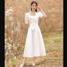 도비실크드레스