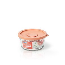 글라스락 렌지쿡 촉촉한 햇밥용기 원형 350ml