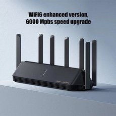 샤오미 호환 AIoT 라우터 외부 신호 네트워크 증폭기 Mi 홈 퀄컴 CPU 메쉬 리피터 AX6000 6000Mbs WiFi6 VPN 512MB, 1개
