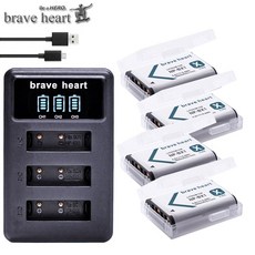 4x bateria NPBX1 NP BX1 NP BX1 Sony DSC RX100 DSC WX500 HX300 WX300 HDR AS15 X3000R MV1 AS30V HDR, 1개, charger only, 단일