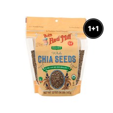 밥스레드밀 홀 치아 씨드 340g 1+1, 2개