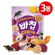 [하루견과] 빠칩240g 인기부각 [1+1+1 총3봉], 없음