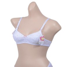 Big풀컵브라프리미엄면예쁜 브라자어린이 옵션체크 화이트 이단계 + 30041신땜