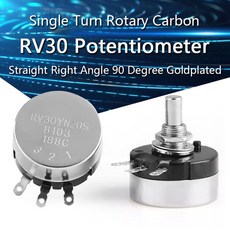 싱글 턴 로터리 탄소 전위차계 RV30YN20S B 0 B 02 B20 B202 B502 B 03 B204 B503 B 04 B 05 K 5K 20K 0K 00K M RV30YN, 1개