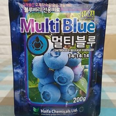 블루베리 전용비료8 - 멀티블루 식물영양제(200g), 1개