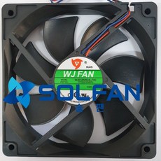 솔팬 WJS1202524L-F20 DC24V FAN DC팬 120mm 사이즈 / WJ팬 / 120MM X 25MM 사이즈 / 2000RPM / MADE IN CHINA, WJS1202524L - cpui5