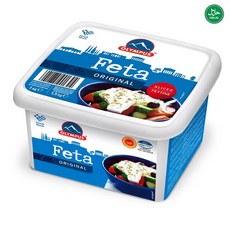 Genuine Greek Taste Olympus Halal Feta Cheese 진정한 그리스 맛 올림푸스 하랄 페타 치즈, 1개, 1kg