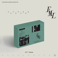 [SEVENTEEN] 세븐틴 미니10집 FML [KiT Ver.] / 아웃박스+에어 키트+크레딧 카드+엽서+포토카드(26종)+셀카 포토카드