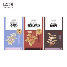 쌍계명차 김동곤명인이 만든 수국차 +헛개나무차 +보이차 (300티백), 120g, 1개
