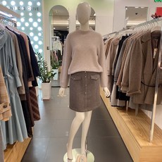 올리브데올리브 하이넥 홀가먼트 풀오버 니트OKOWP721