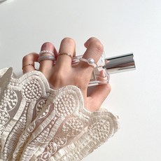 진주포인트반지