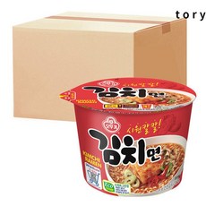 김치면 컵라면 시원칼칼 박스 해장 용기 105G 12개, 시원칼칼 김치면 컵라면 105G 12개